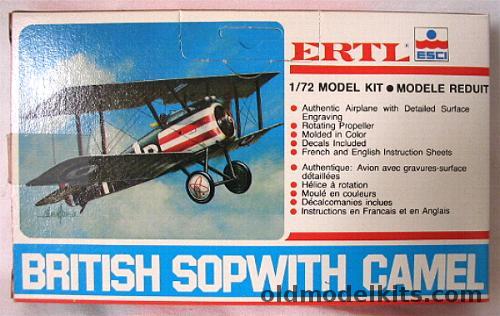 ESCI 1/72 Sopwtih Camel, 8252 plastic model kit